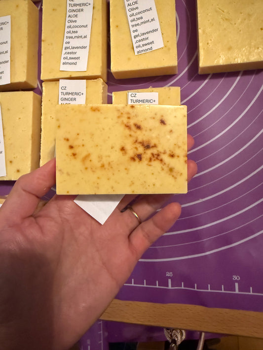Turmeric+ginger bar