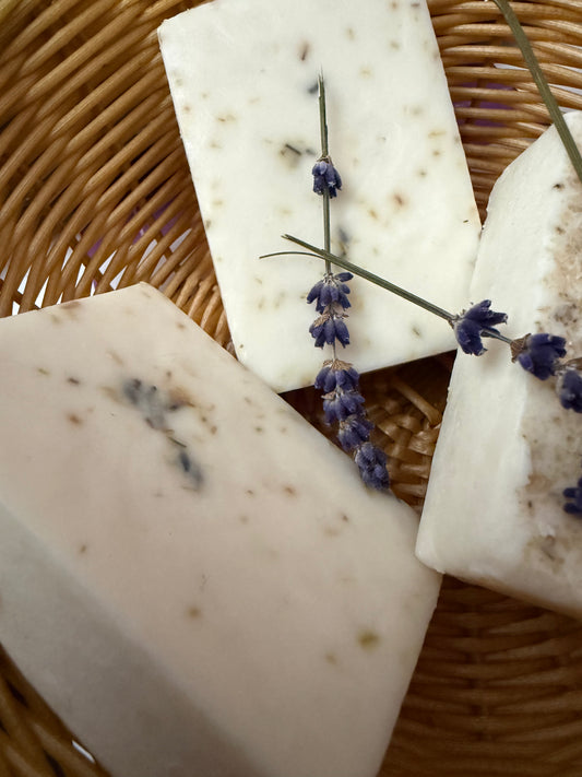 Lavender Bloom Soap Bundle – 5 Handmade Bars