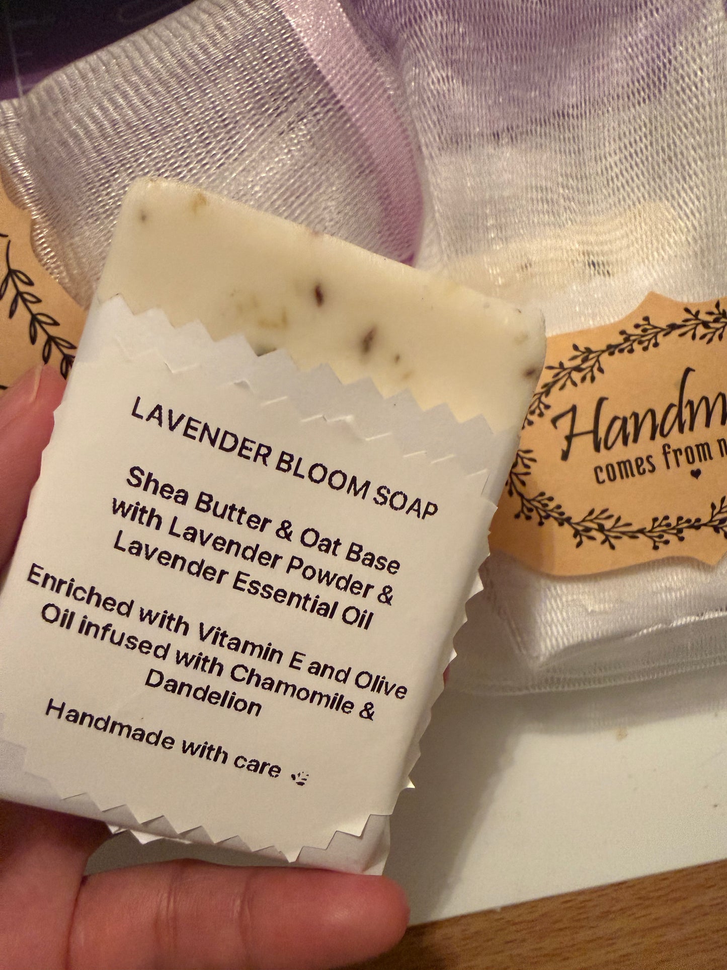 Lavender Bloom Soap Bundle – 5 Handmade Bars