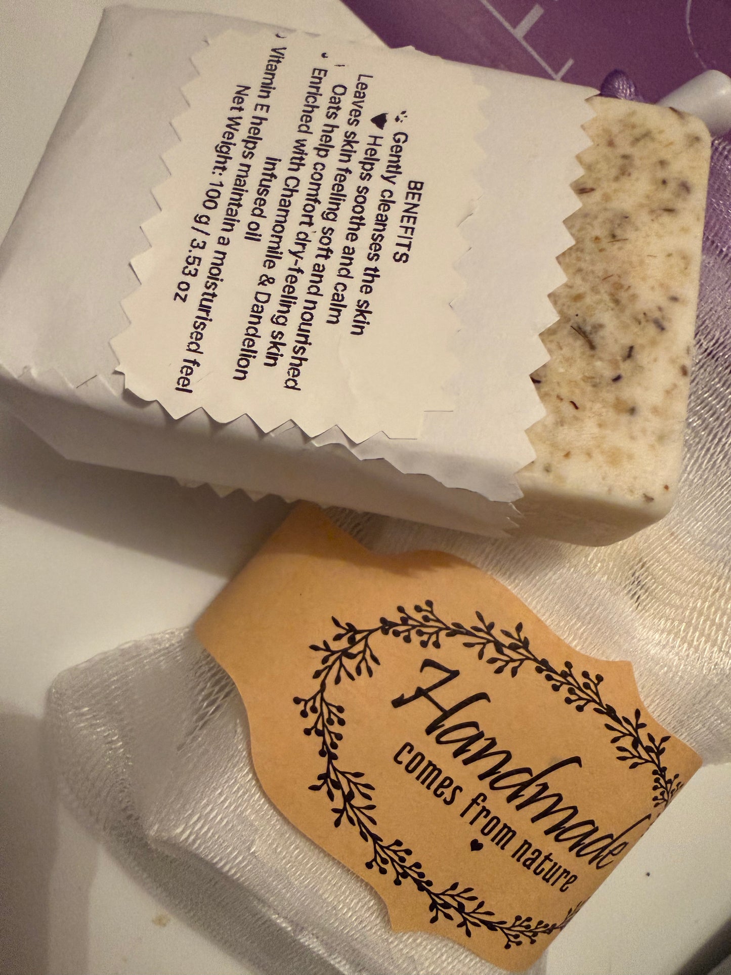 Lavender Bloom Soap Bundle – 5 Handmade Bars